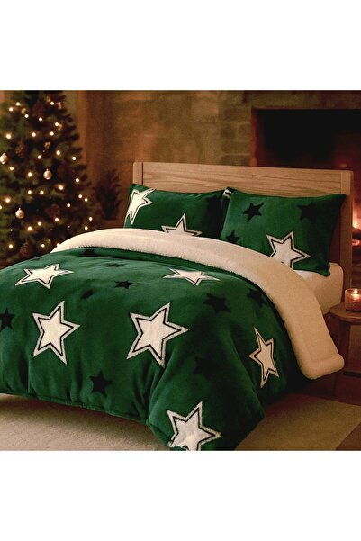 FAMILYDESIGN COCOLINO LINEN WITH FUR, 4 PIECES, FAMILY DESIGN