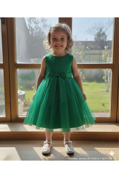 Asel Kids KIZ BEBEK PARTY ÖZEL GÜN DÜĞÜN KINA ELBİSESİ