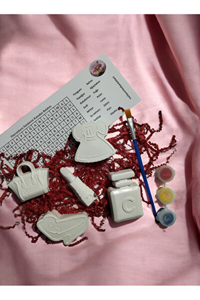 MELİKE'NİN HEDİYE DÜKKANI Taş boyama seti çocuk hediyelik taş boyama