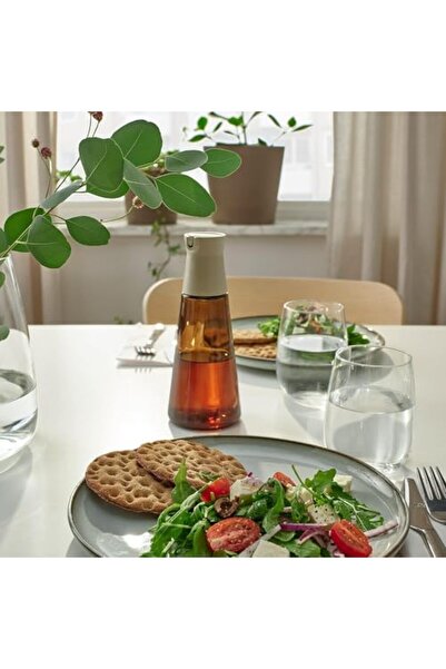 Yıldızan Gnyshop Oil Pot Glass 19 cm Brown- Color 19 Cm, 1 Piece 153783