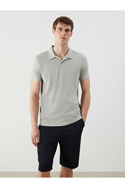 LC Waikiki Nevavm with a Difference Polo Collar Men's T-Shirt