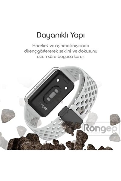 Nacario حزام رياضي متوافق مع NrcrioShop Galaxy Fit 3 مع آلية إغلاق مغناطيسية ...
