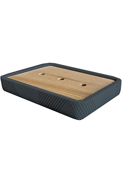 Nacario Nrcrioshop Madera Soap Dish, Black D-21031 1201248