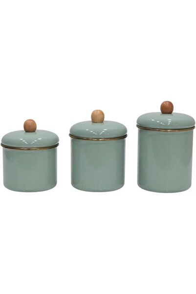 Nacario Nrcrioshop Pr Soft Green Spice Rack Set of 3 1201248