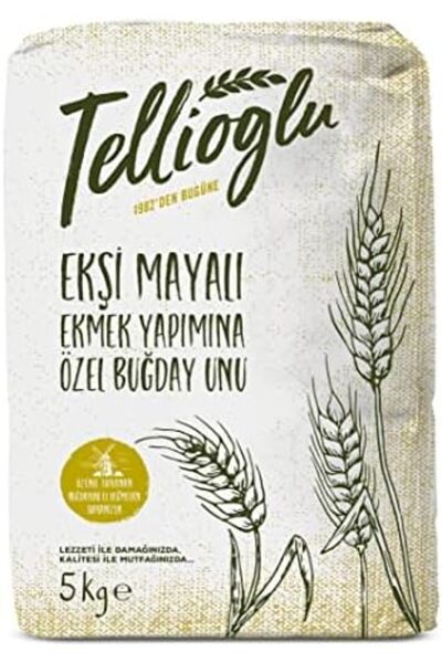Yıldızan Storesellm Tellioğlu Ekşi Mayalı Ekmek Yapımına Özel Buğday Unu 5 Kg...