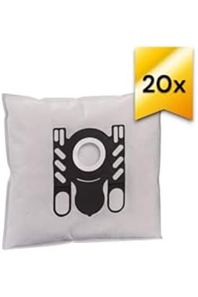 Nacario NrcrioShop كيس غبار صناعي للمكنسة الكهربائية، 5 طبقات، 20 قطعة، بلاست...