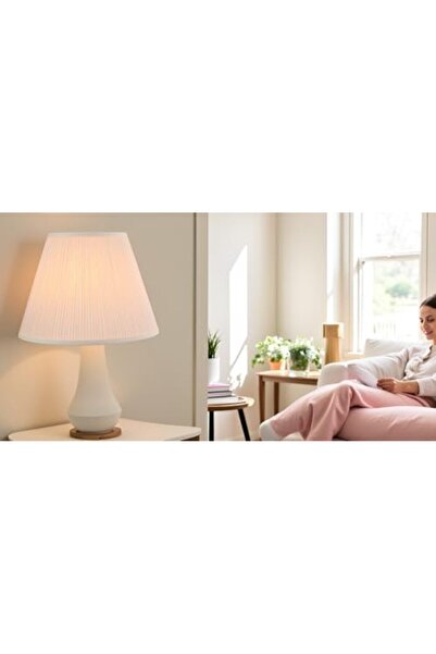 Nacario Nrcrioshop Aspen 33055, Mushroom Pleated Off-White Spider Shade, 17.7...