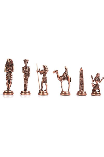 Nacario Nrcrioshop Large Size Metal Egyptian Chess Piece Antique 1201248
