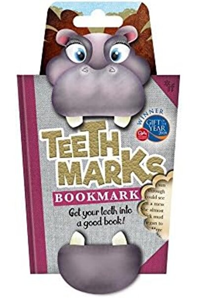 Nacario Nrcrioshop if Teeth-Marks Bookmarks-Hippo 1201248