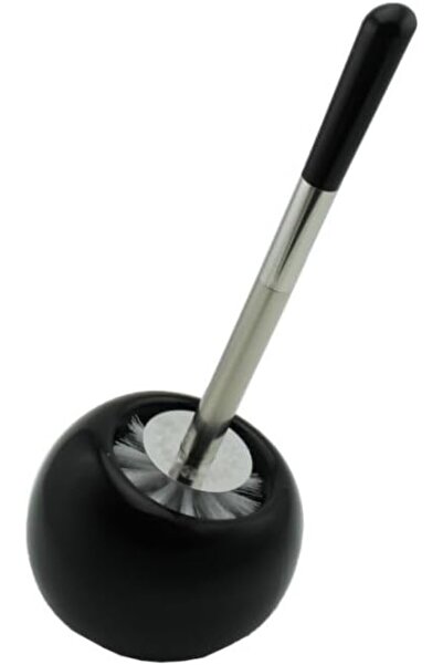 Nacario فرشاة المرحاض السيراميكية من سلسلة دولتشي من نركريوشوب، لون أسود 1201248