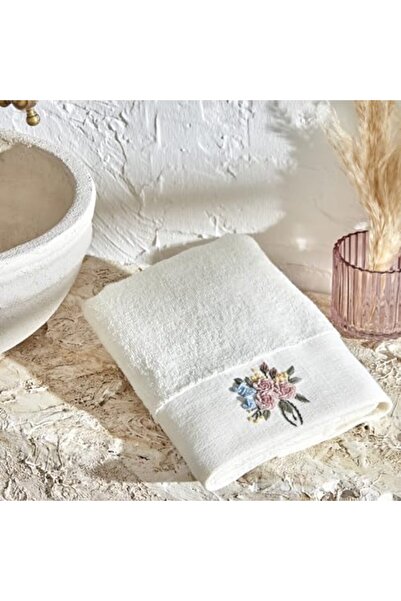 Nacario Nrcrioshop Embroidered 100% Cotton Towel Blue 30X50 cm 1201248