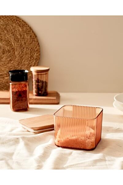 Nacario Nrcrioshop Renard Wooden Lid Storage Container 500ml 1201248