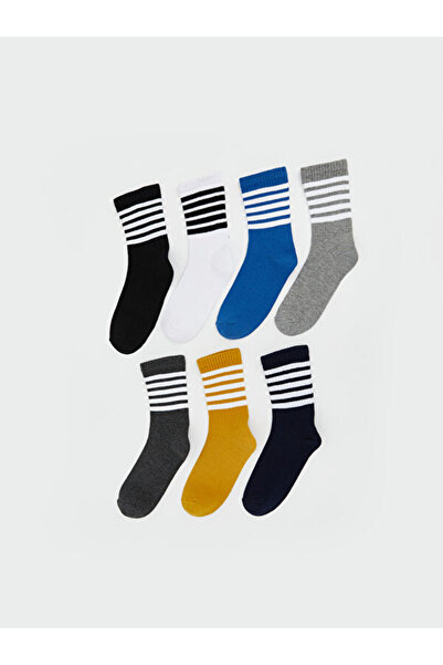 LC Waikiki Sparkling Choices from Shining Store Striped Boys' Socks 7-Pack