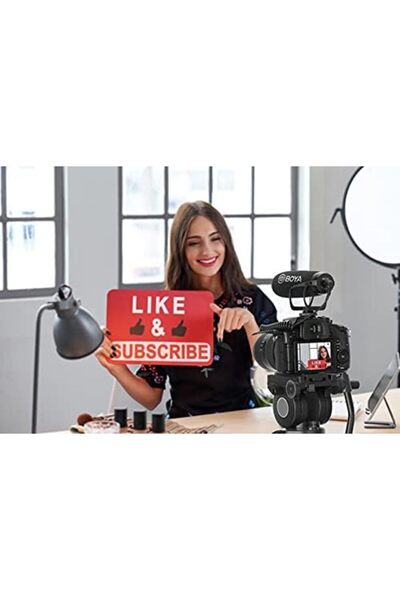 Yıldızan Oanshop By-Bm2021 Super Cardioid Shotgun Microphone 1208591