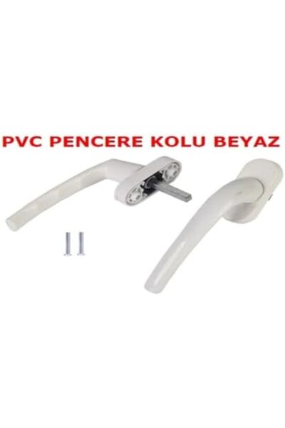 Nacario Nrcrioshop Pimapen Pvc Window and Door Handle White 2 Pieces 1201248