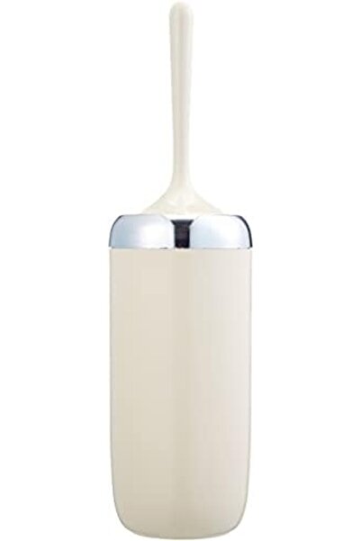 Yıldızan esnshop M-E07-09-P فرشاة المرحاض ليما، مزينة بالكروم، بيج 1209132