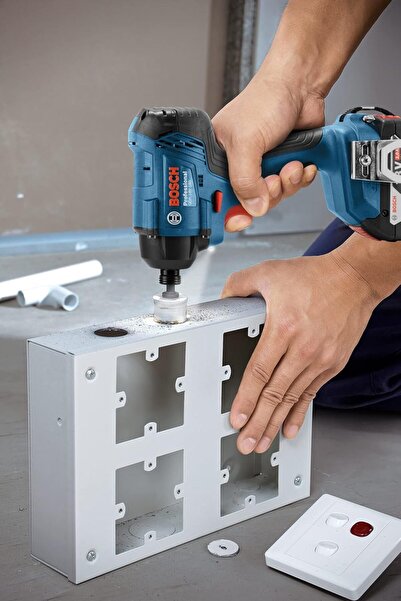 Bosch GSR 185 Lİ Kömürsüz Akülü Vidalama GDR 180 Lİ Şarjlı Somun Sıkma Darbeli Torklu Akülü Vidalama Set