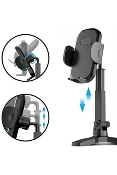 Nacario Nrcrioshop Desktop Phone Stand 360 Degree Rotatable Head Standing Pho...