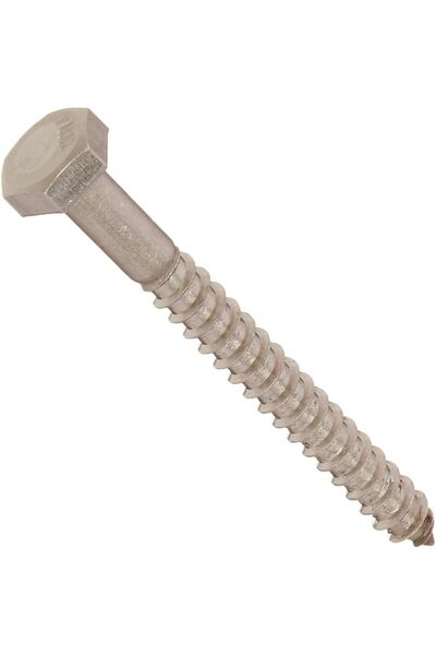 Nacario Nrcrioshop the Group 832010 1/4 X 2-1/2-Inch Stainless Steel Hex Head...