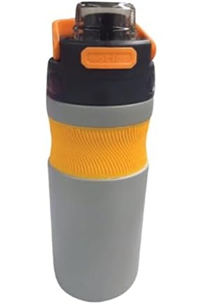 Nacario ترموس نركريوشوب بقلب داخلي من الفولاذ 500 مل رمادي-أصفر 1201248