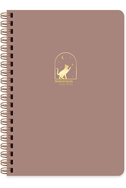 Nacario NrcrioShop 17 * 24 أجندة أكاديمية حلزونية - موكا 1201248