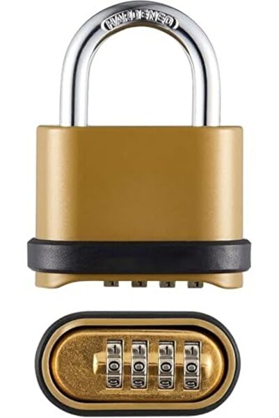 Nacario قفل مشفر من NrcrioShop، قفل مكون من 4 أرقام، مصنوع من سبائك الزنك الم...