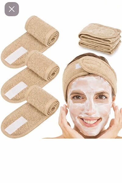 Beta 2 bucăți Bandă de păr reglabilă pentru îngrijirea pielii