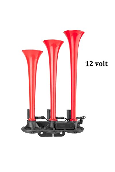 Seger 86EH 12v. Saydırmalı Arap Korna Üçlü Havalı