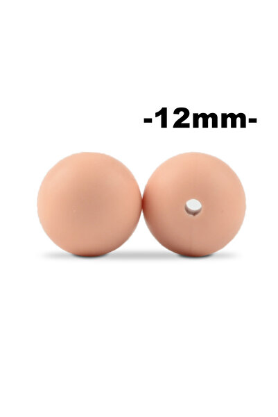 Choice27 12mm Peachy LOFCA 100Pcs/lot 12MM Round Shape Silicone Beads Used in...