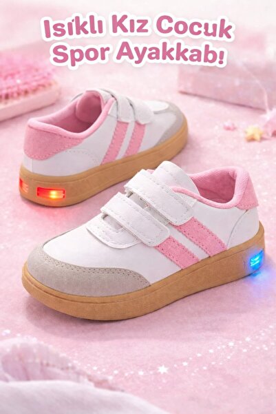Slipcat Unisex Daily Lighted Children's Velcro Walking Running Sneaker Sports...