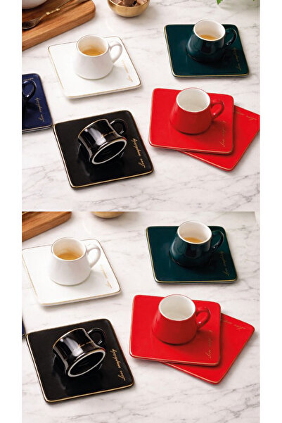 AROW Çırağan Home 6 Renk Fincan Takımı