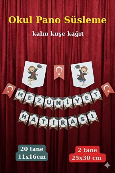 Emtory Gift Mezuniyet Hatırası Afişi – Okul Panosu ve Mezuniyet Töreni İçin İ...