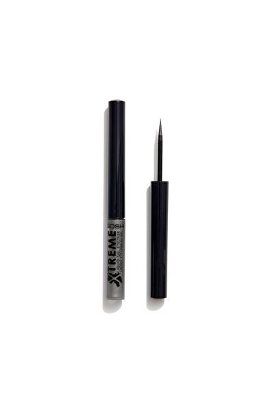 Gosh Copenhagen Xtreme, Αδιάβροχο, Υγρό Eyeliner, 003 Metal, Δοκιμαστικό 1,7 ml