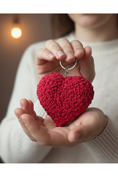 ADeN Accessories & Punch Sevgiliye Hediye Harf İşlemeli Punch Kalp Anahtarlık...