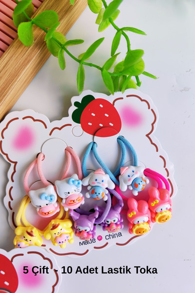 Nisankids Куроми, Май Мелоди, Помпомпурин, Синаморол и Хелоу Кити – комплект ...