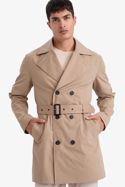 DeFacto Slim Fit Lined Buttoned Parka D5528Ax26Sp