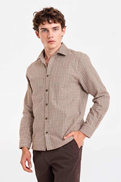DeFacto Flannel Patterned Shirt G6805Ax25Wn