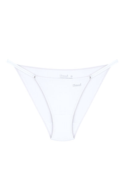 Kom Women's Modal-Cotton, Drawstring Sides, 3-Piece Thong Panties (with Socks...