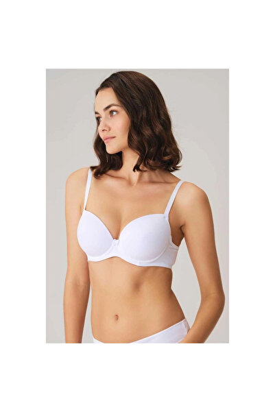 Narnuga Underwire Supportless Unpadded Everyday T-Shirt Bra with Removable St...