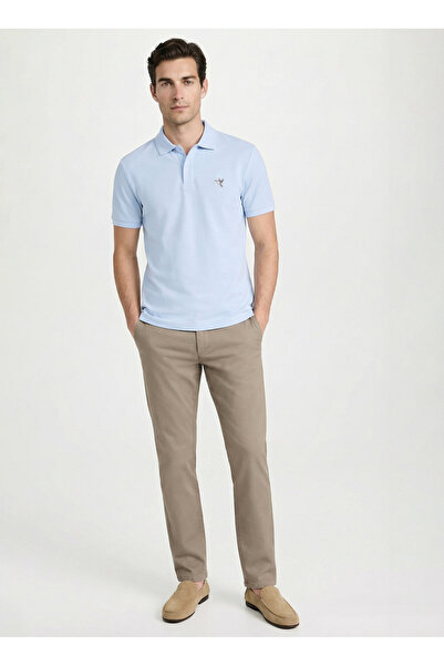 Fabrika Vizon Erkek Slim Fit Chino Pantolon F6SM-PNT 658 N