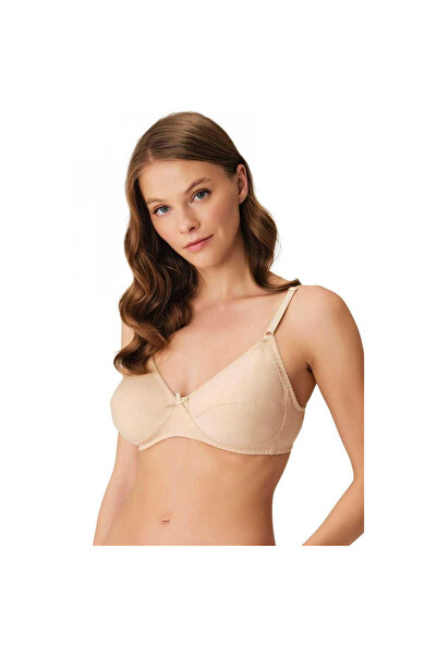 Narnuga Cotton Unwired Unassisted Gathering Classic Bra
