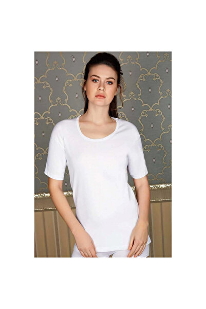 Narnuga Cotton Ribbed Short Sleeve Undershirt