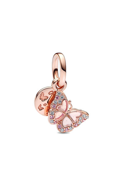 Choice38 B3886 2025 Hot Sale Charms Planet Bead 925 Sterling Silver Rose Gold...