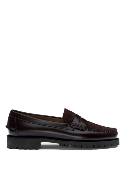 Sebago Koyu Kahve - Siyah Erkek Loafer OTIS VAMP LUG SUEDE