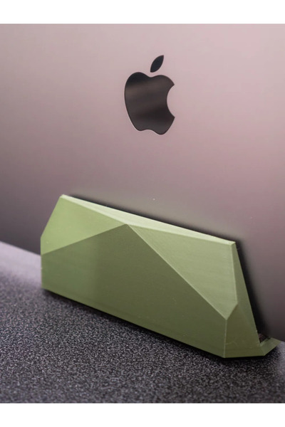 Genç 3D Dikey Laptop Standı | Ayarlanabilir Dizüstü Bilgisayar Tutucu | Masaü...