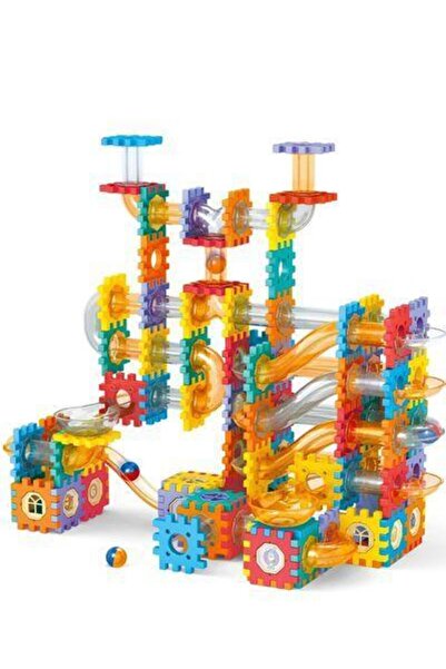 Arabest ألعاب بناء مسار من الرخام مكونة من 286 قطعة