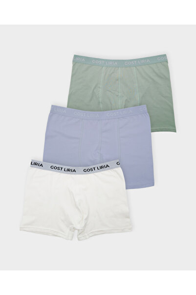 GOST LİRİA Boxeri pentru bărbați Cheerfull – Pachet de 3 - Multicolor