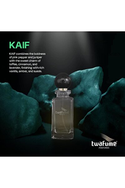 Twafume Kaif Eau de Parfum Unisex 75 ml Oriental Woody Fragrance