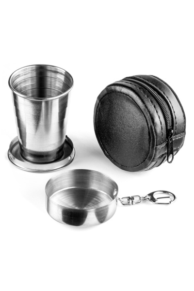 Gadget Master Folding Stainless Steel Cup