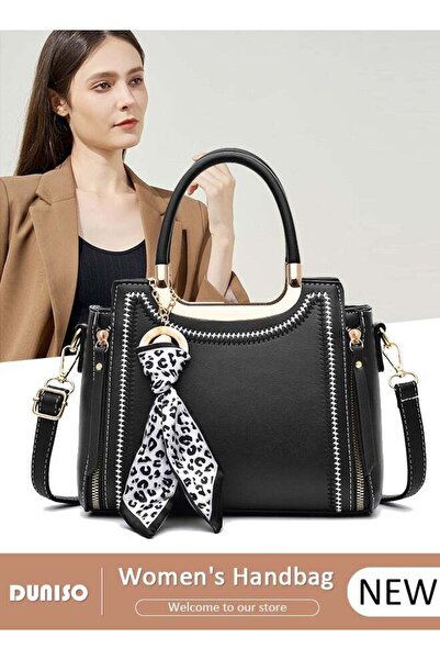 DOMEET Women's Fashion Handbag Faux Leather Crossbody Bag For Women Large Cap...